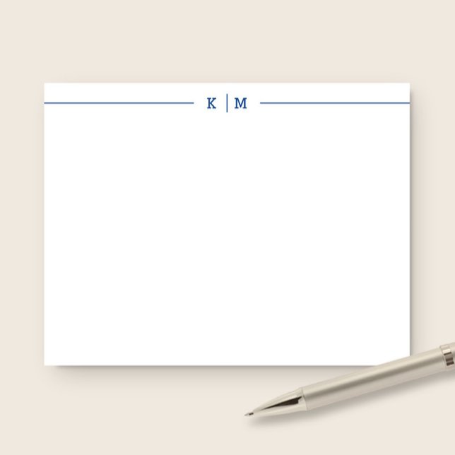 Individuelle Name für einfache Linien Persönlich o Mitteilungskarte (Von Creator hochgeladen)