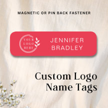 Individuelle Name für einfache Logos Red Corporate