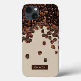 Individuelle Name für Kaffeebohnen Case-Mate iPhone Hülle