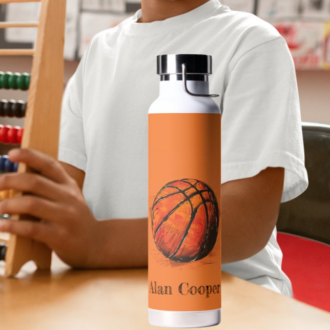 Individuelle Name für künstlerische Basketball Trinkflasche (Von Creator hochgeladen)