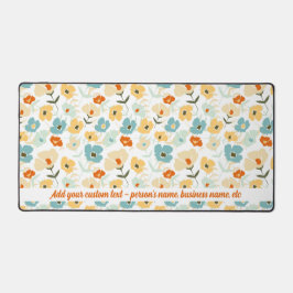 Individuelle Name für Muster des Retro-Musters, be Schreibtischunterlage