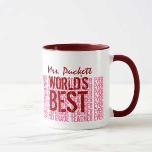 Individuelle Name G101 der besten 2. Klasse der We Tasse
