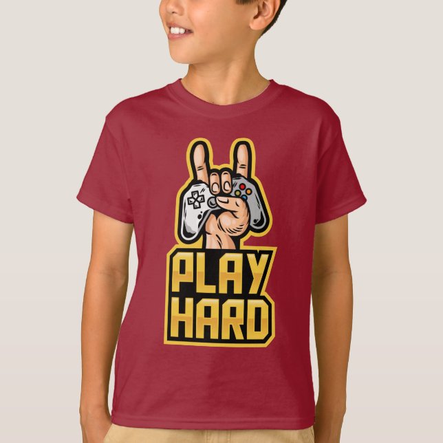 Individuelle Name Gamer Shirts (Vorderseite)