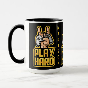 Individuelle Name Gamer Tasse