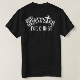 Individuelle Name Gangster für Christus T-Shirt