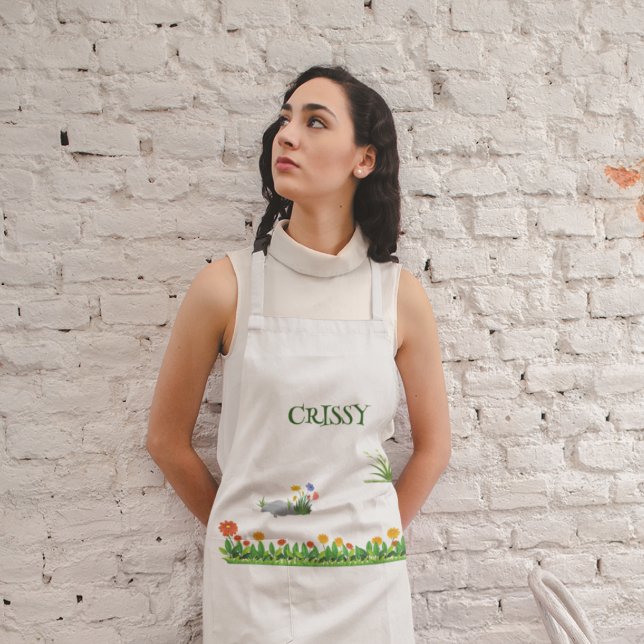 Individuelle Name Garden Schürze (Von Creator hochgeladen)