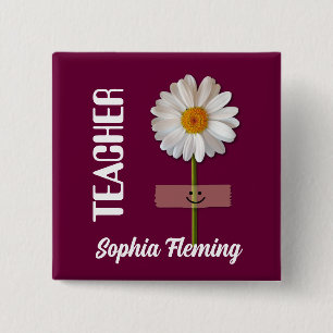 Individuelle Name-Geschenktasten für Lehrkräfte Button