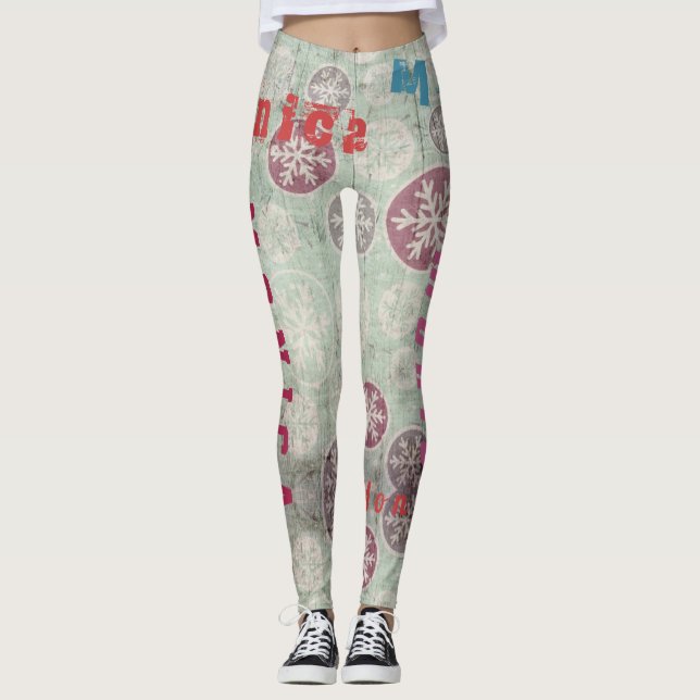 Individuelle Name Girls Leggings (Vorderseite)