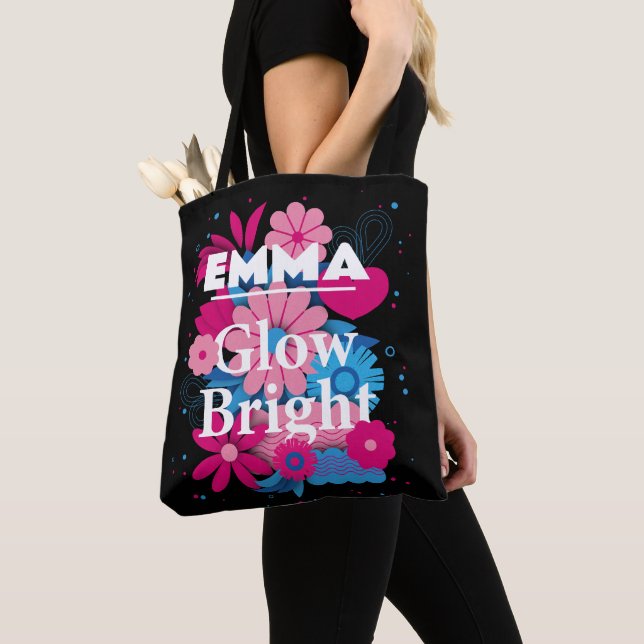 Individuelle Name Glow Bright Blumengeschenk Perso (Von Nahem)