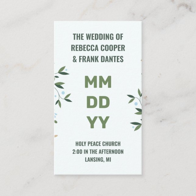 Individuelle Name Gold Moderne 50. Geburtstag Begleitkarte (Vorderseite)