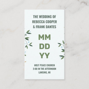 Individuelle Name Gold Moderne 50. Geburtstag Begleitkarte