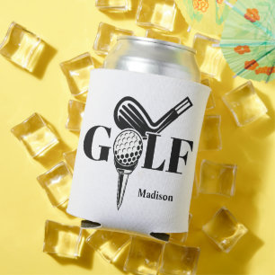 Individuelle Name Golf Dosenkühler