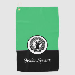 Individuelle Name Golfhandtuch
