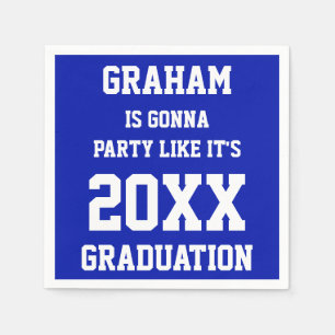 Individuelle Name Graduation Party Ideas Serviette