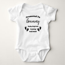 Individuelle Name Grammy Promoted Baby Reveal Body