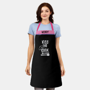 Individuelle Name GRILLEN Baker's Kuss der Koch Fu Schürze