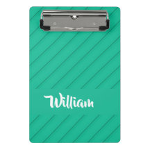 Individuelle Name grün diagonaler Kunststoff textu