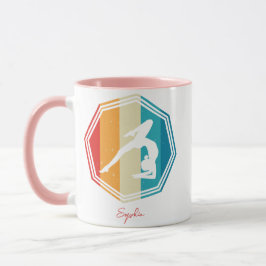 individuelle Name Gymnastik Tasse