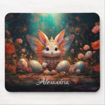 Individuelle Name Happy Osterfest Bunny mit Ostere