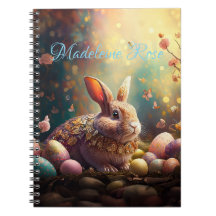 Individuelle Name Happy Osterfest Bunny mit Ostere