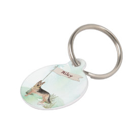 Individuelle Name Haustiermarke