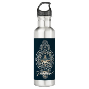 Individuelle Name Heiliger Star des Wunders Orname Edelstahlflasche