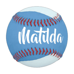 individuelle Name Heißluftballon Baseball