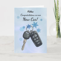 Individuelle Name Herzlichen Glückwunsch New Car S
