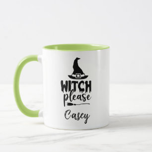 Individuelle Name " Hexenbitte" Tasse