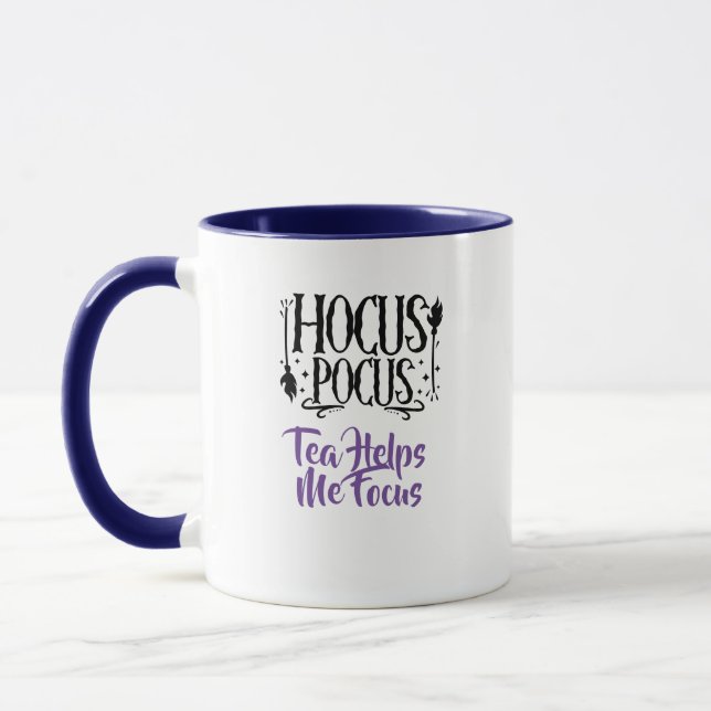 Individuelle Name "Hocus Pocus Tea hilft mir beim  Tasse (Links)