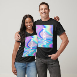 Individuelle Name Holographic Modern Parents Tshir T-Shirt