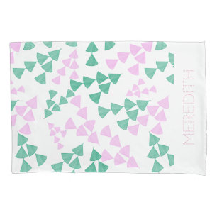 individuelle Name hübsches Blumenbett Pillowcase Kissenbezug