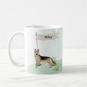 Individuelle Name Hund Kaffeetasse