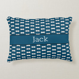 Individuelle Name-Hundeschlittenmuster Dekokissen