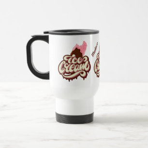 Individuelle Name Ice Creme Tasse