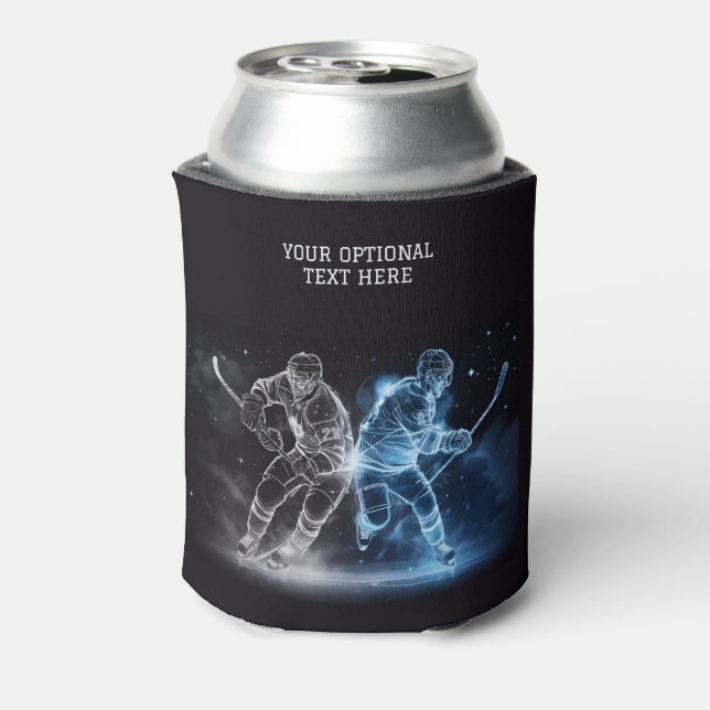 Individuelle Name Ice Hockey Dosenkühler (Kanne Rückseite)
