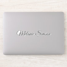Individuelle Name-Insulbler-Decal-Notebook-Etikett