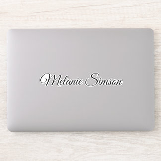 Individuelle Name-Insulbler-Decal-Notebook-Etikett Aufkleber