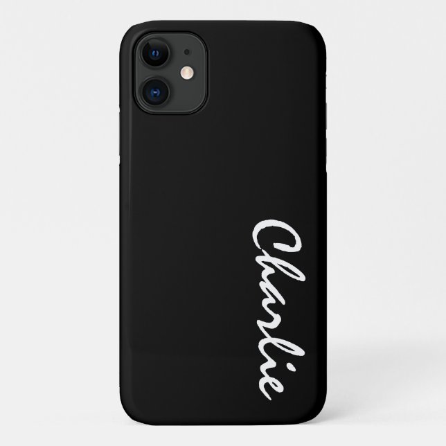 Individuelle Name iPhone 11 Fall Case-Mate iPhone Hülle (Rückseite)