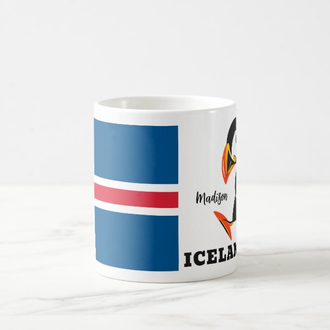 Individuelle Name Island Kaffeetasse (Mittel)