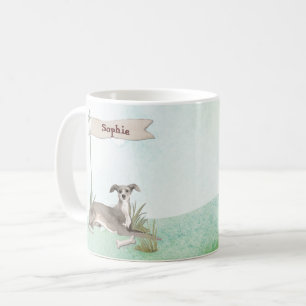 Individuelle Name Italienischer Grauhund Hund Kaffeetasse