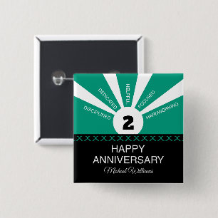 Individuelle Name & Jahr, Jahr der Mitarbeiter Button