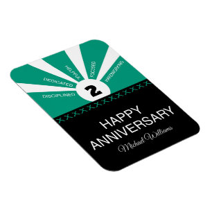 Individuelle Name & Jahr, Jahr der Mitarbeiter Magnet