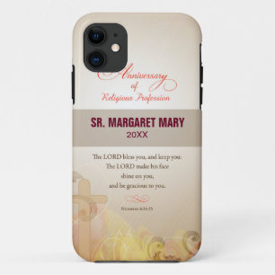 Individuelle Name & Jahr Nun, 60. Jahrestag Religi Case-Mate iPhone Hülle