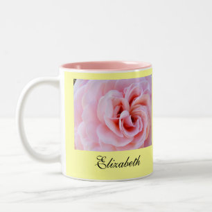 Individuelle Name Kaffee-Cup-Geschenk Tasse Rosa R