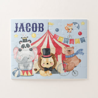 Individuelle Name-Karneval-Puzzle, Zirkus Puzzle
