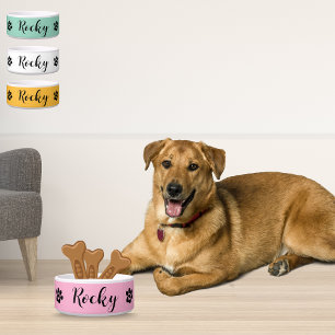 Individuelle Name Keramik Hundeschüssel - Personal Napf