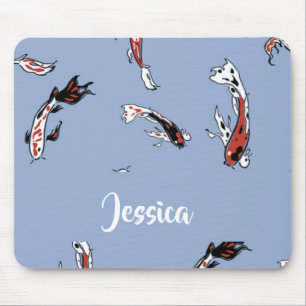 Individuelle Name Koi Mousepad