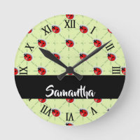 Individuelle Name-Ladybugs-Muster