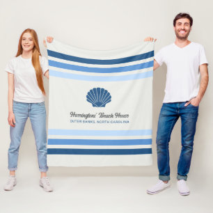 Individuelle Name & Lage Beach House Fleecedecke